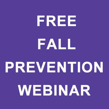 Free Fall Prevention Webinar next Wednesday Morning