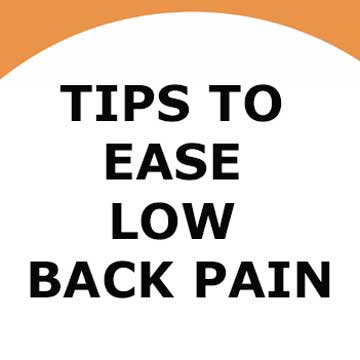 Top Tips for Seniors to Ease Their Low Back Pain